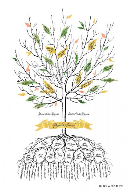 Past and Present Family Tree