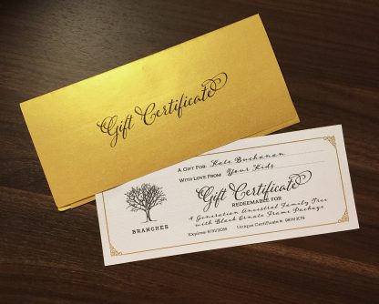 Branches Gift Certificate